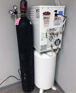mixed gas system