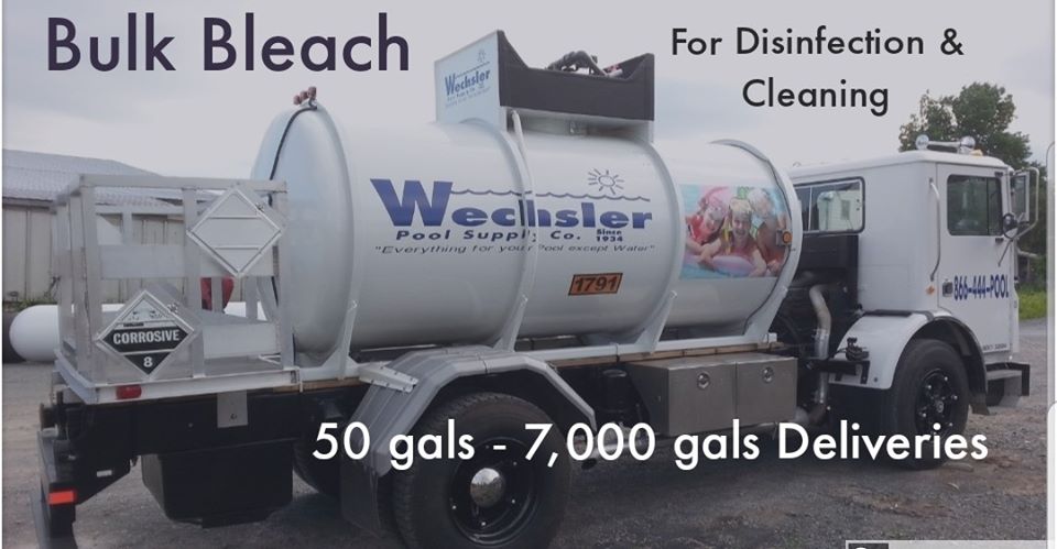 Bulk Bleach for Disinfection